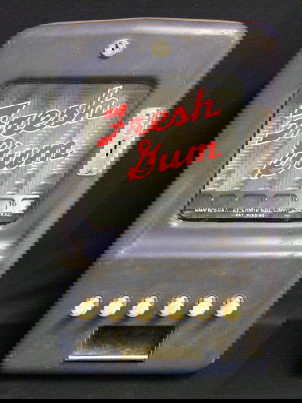 136 STONER MFG 1 CENT TAB GUM MACHINE Oct 29, 2005 Livingston's