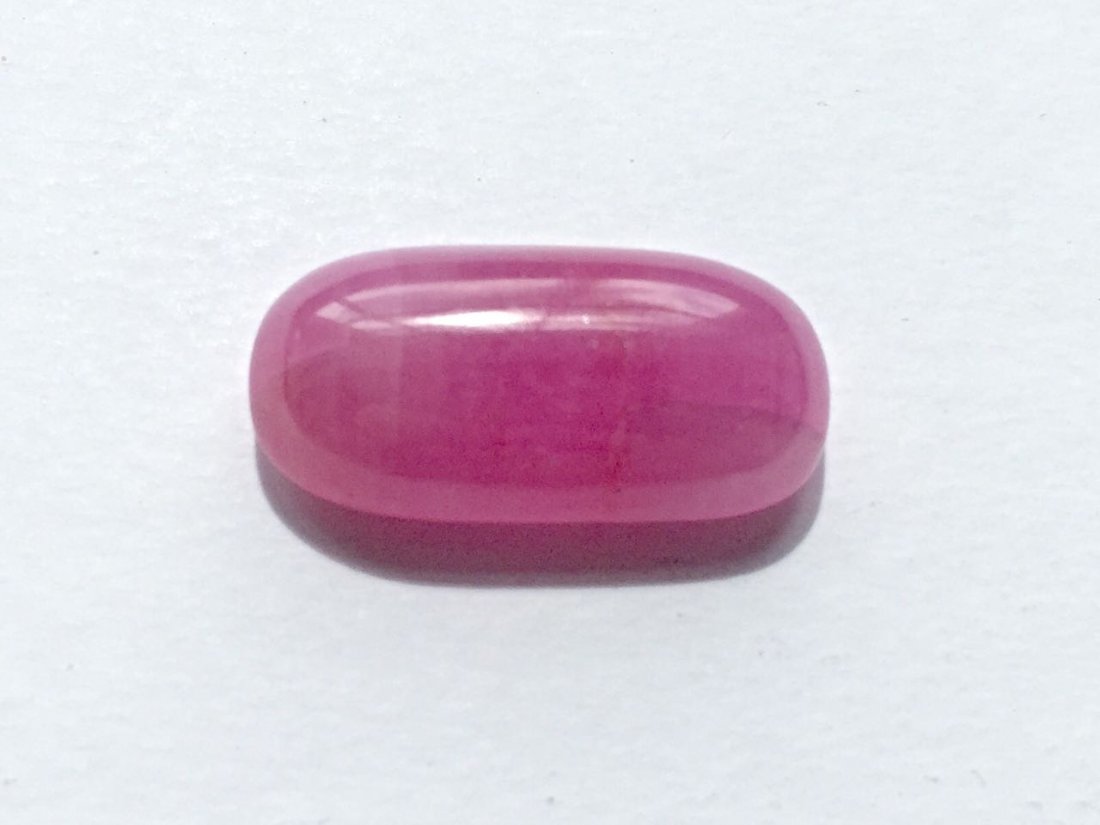 Natural Macedonian ruby cabochon (1 of 1)