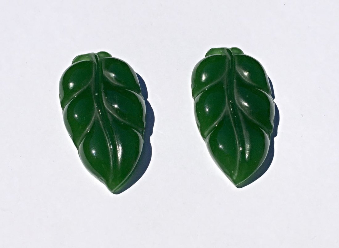 Natural Burmese jadeite jade 2 pieces (1 of 1)