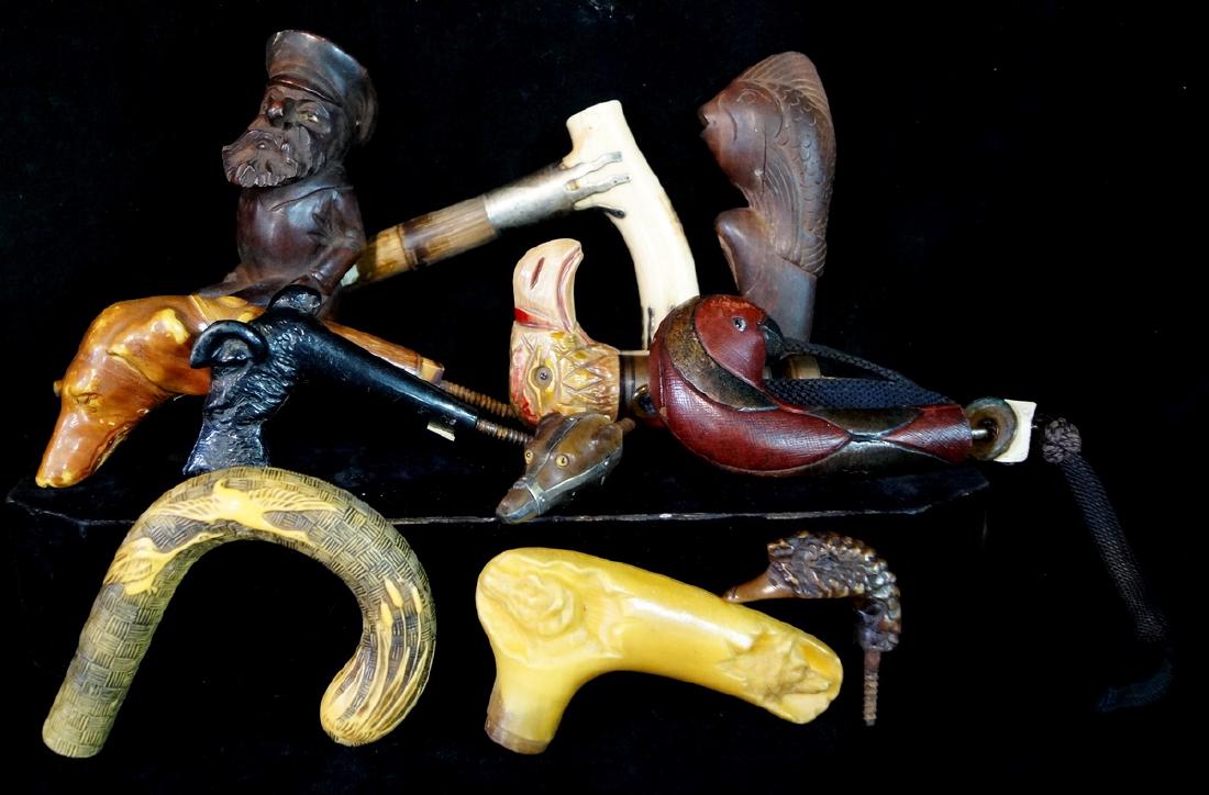 TRAY LOT CANE HANDLES, ETC. (1 of 4)