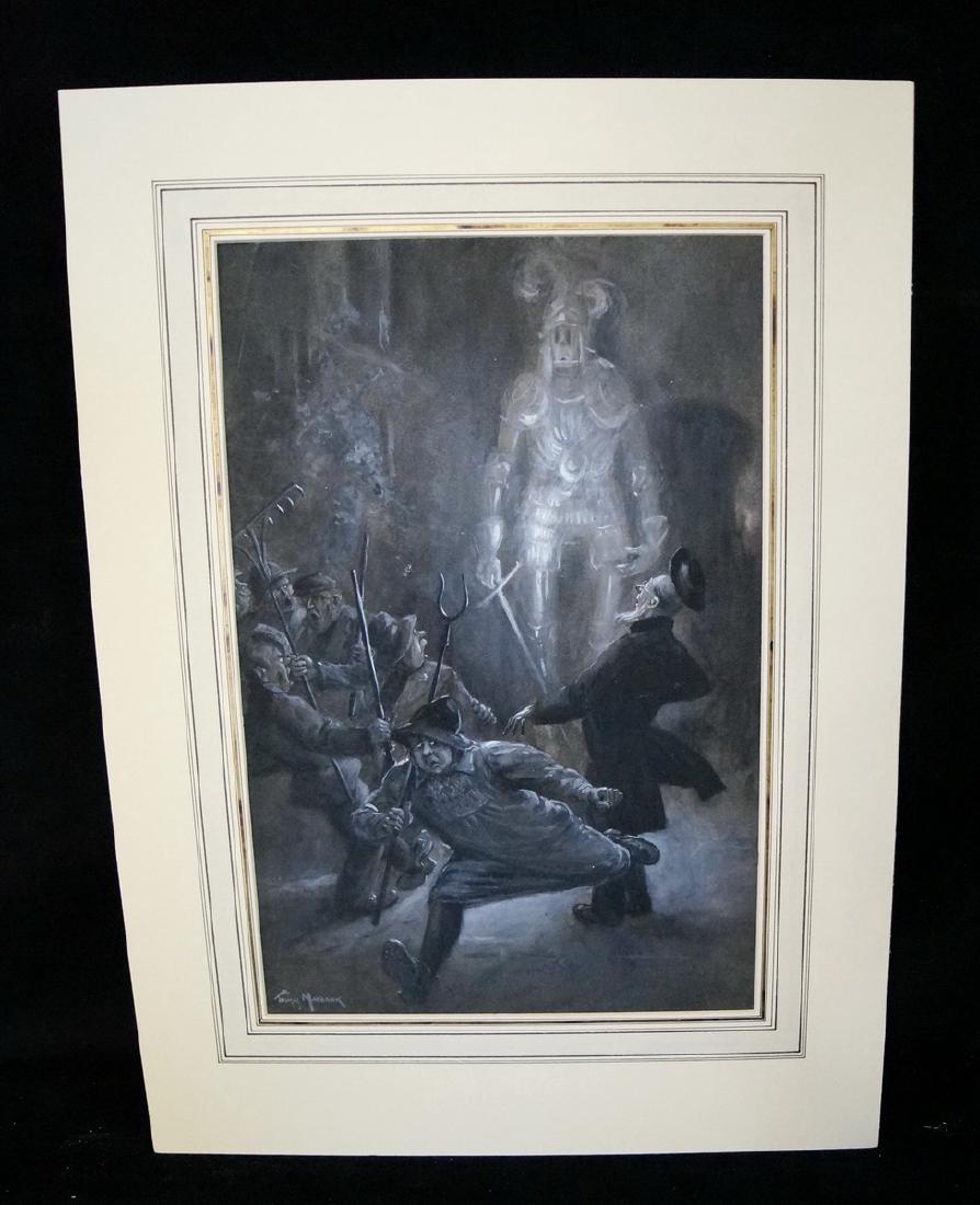 THOMAS MAYBANK ILLUSTRATOR SGN. WORK ON PAPER "THE (1 of 4)