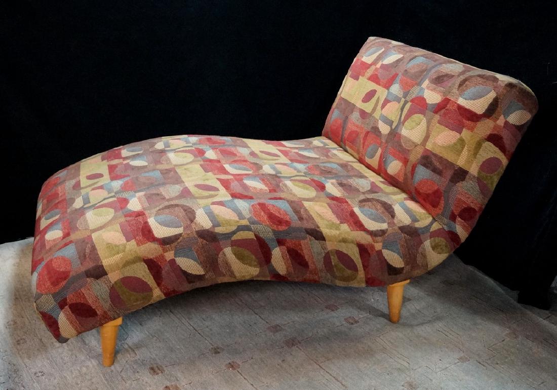 MID CENTURY "WAVE" CHAISE (1 of 3)