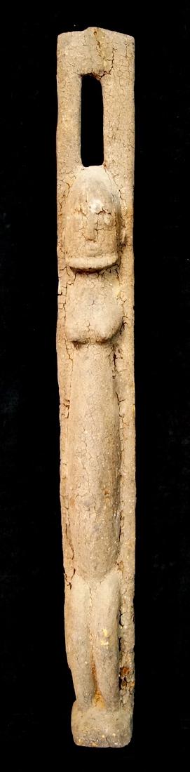 19TH C. FEMALE TRIBAL FIGURE (1 of 2)