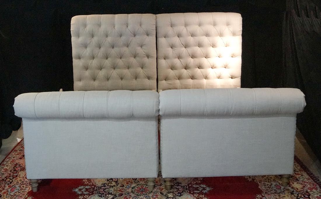 PR. OF RESTORATION HARDWARE TWIN BED FRAMES (1 of 6)