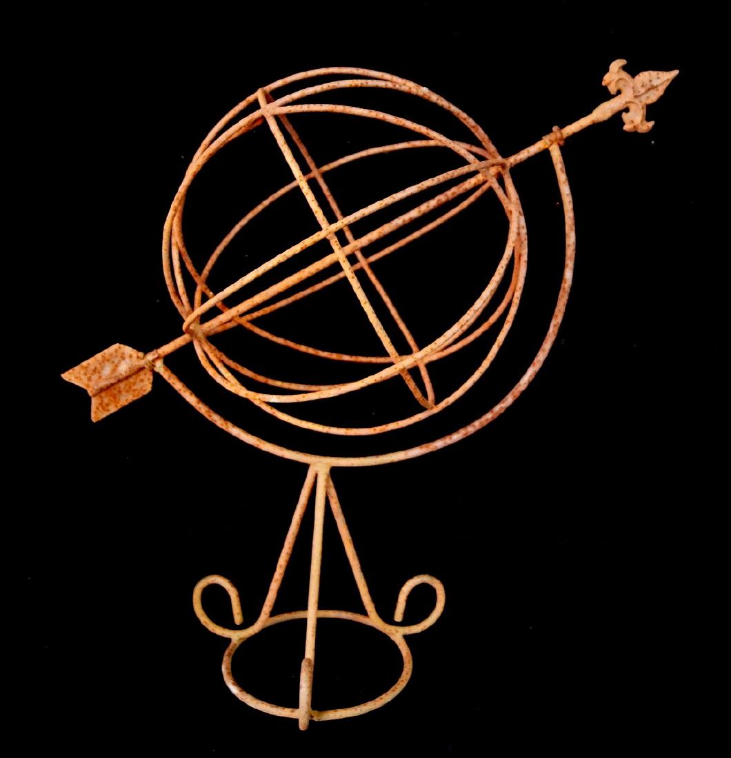 VINTAGE ARMILLARY: VINTAGE ARMILLARY 26"H 29"W 15"D