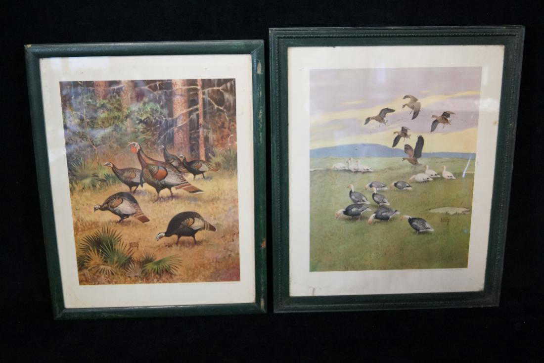 2 1944 LYNN BOGUE HUNT FIELD STREAM PRINTS 2 1944 LYNN BOGUE HUNT FIELD STREAM PRINTS