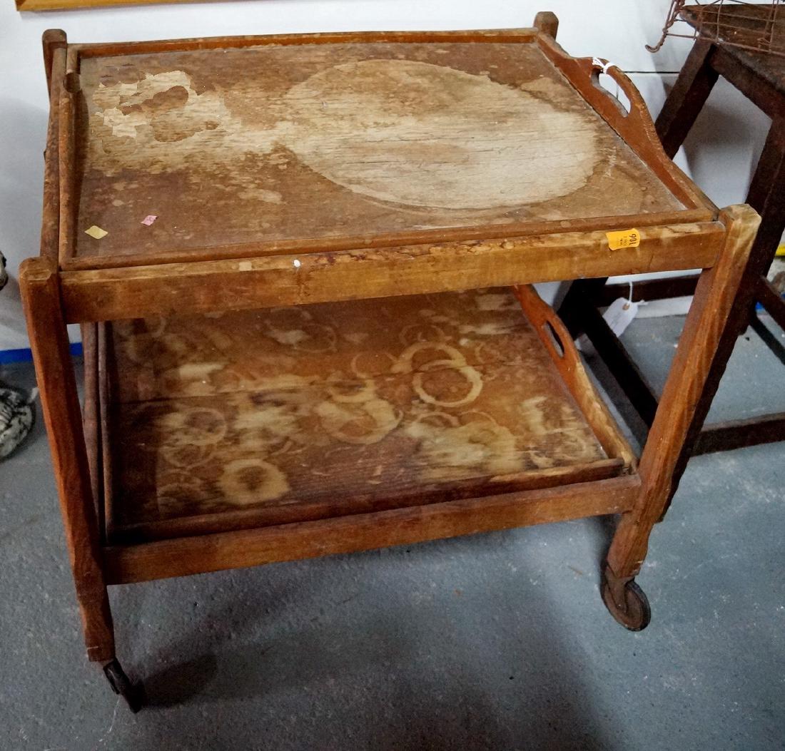 2 TIER ROLLING CART (1 of 1)