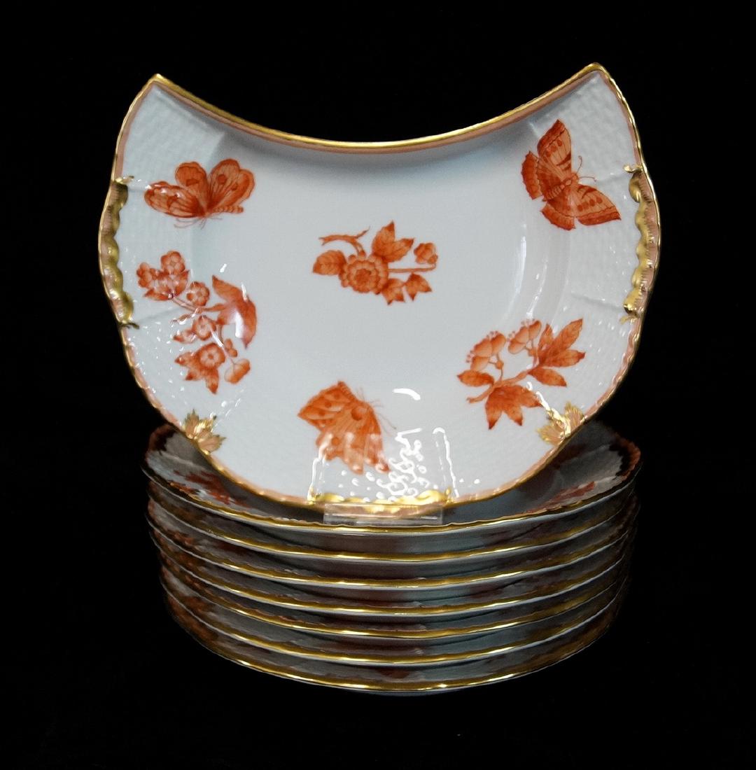 8 HEREND FORTUNA SALAD PLATES (1 of 6)