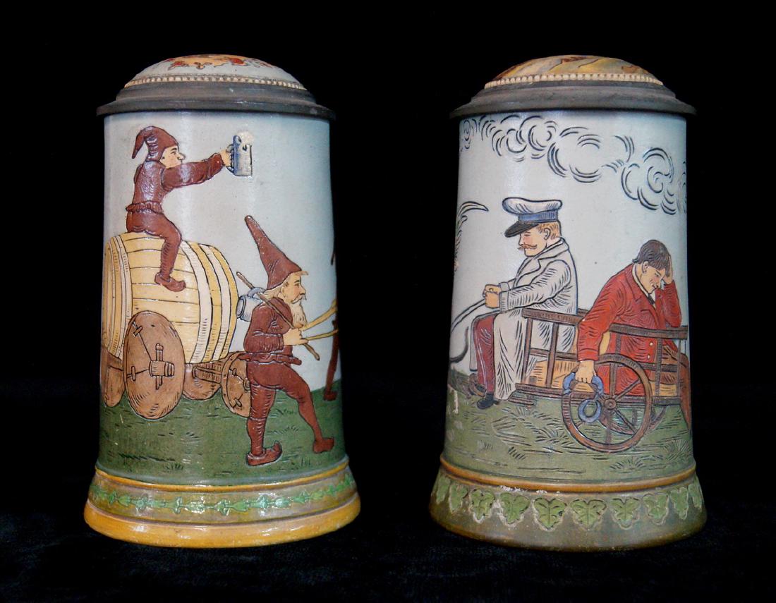 PR. GERMAN 1/2 LITER STEINS (1 of 6)