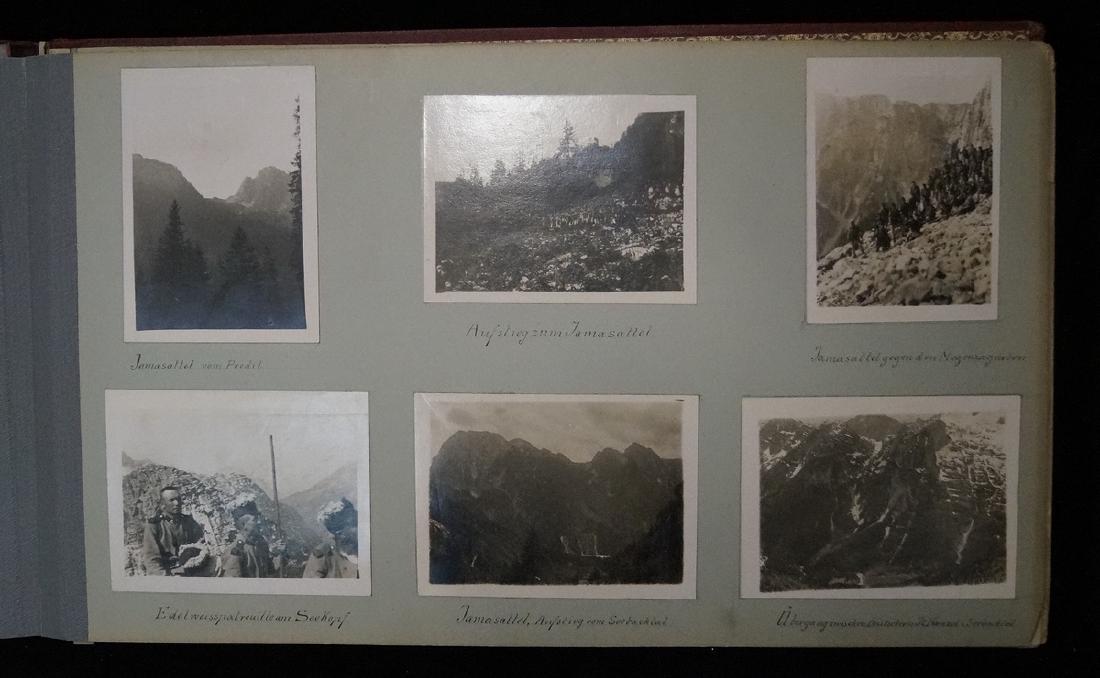 C. 1907 PHOTO ALBUM AUSTRIAN MOUNTAIN TROOPS (1 of 6)