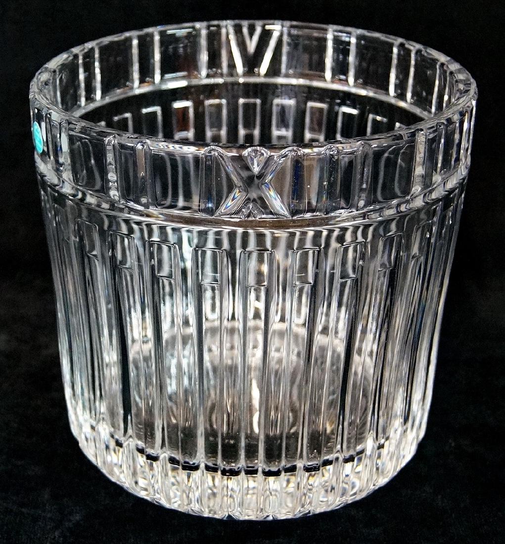 TIFFANY & CO CRYSTAL ICE BUCKET