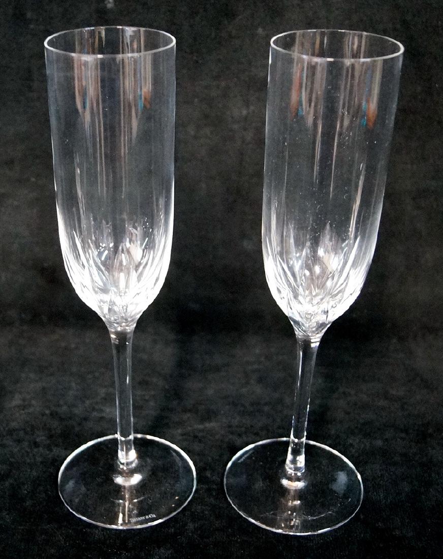 TIFFANY & CO CHAMPAGNE FLUTES
