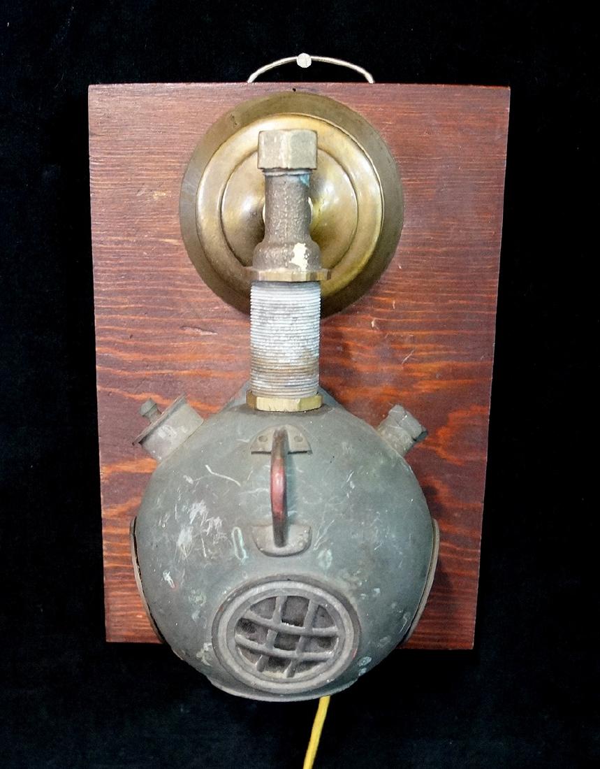DIVING BELL SCONCE: DIVING BELL SCONCE 10"H 8"W