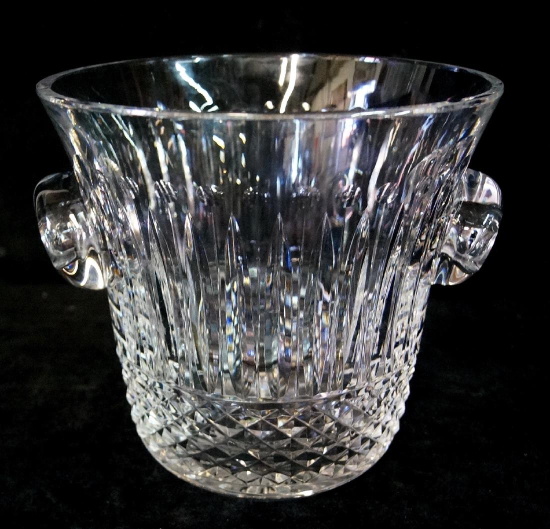 BACCARAT CRYSTAL WINE COOLER: BACCARAT CRYSTAL WINE COOLER 8.5" X 9"