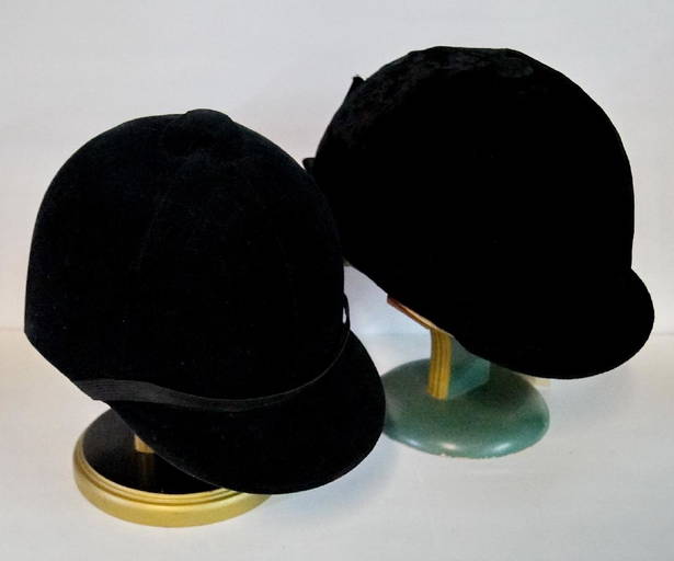 2 Vintage Riding Hats