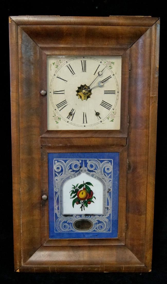 JEROME & CO. OGEE CLOCK: JEROME & CO. OGEE CLOCK 30"H 17"W 4"D