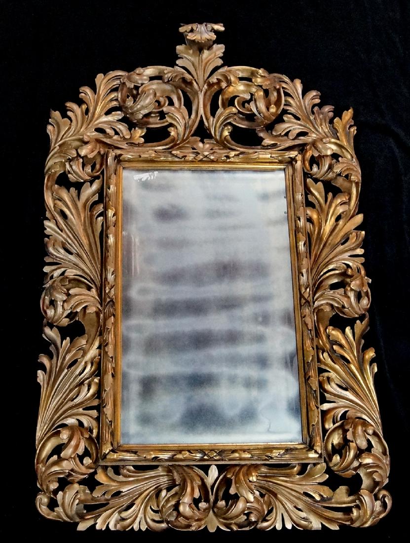 ROCOCO GILT FRAME MIRROR (1 of 5)