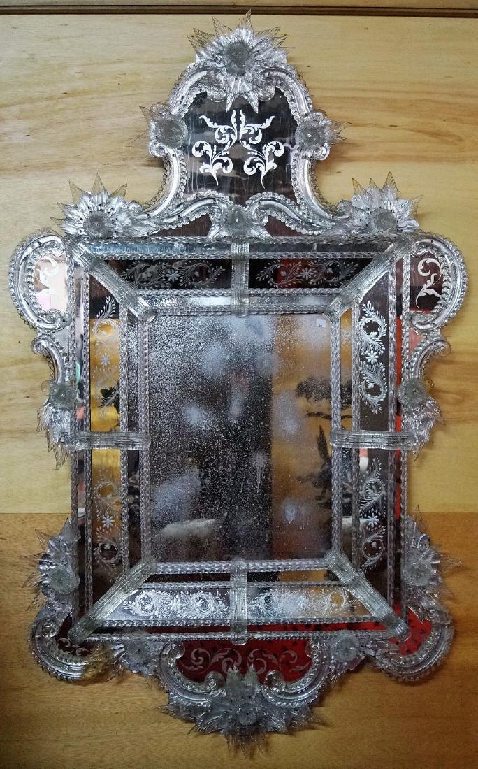 19TH C. VENETIAN MIRROR (1 of 9)