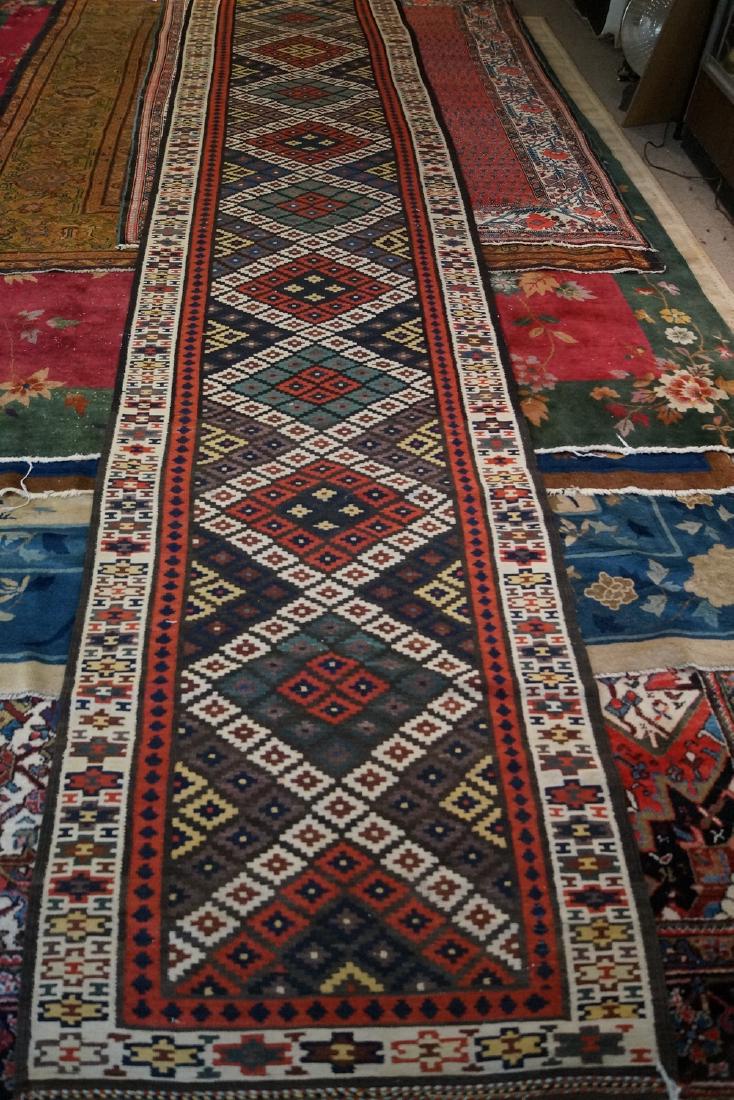 PERSIAN KILIM RUNNER 3'4" X 16'7" (1 of 4)