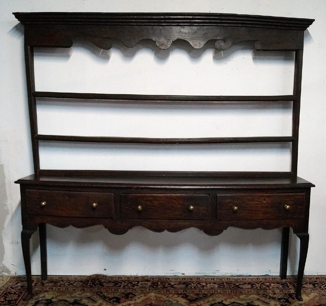 18TH C. ENGLISH OAK WELSH DRESSER (1 of 9)