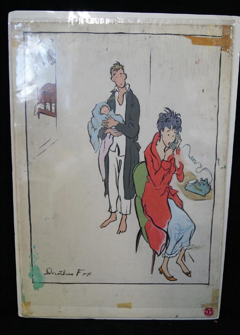 DOROTHEA FOX SGN. ILLUSTRATION ON BOARD (1 of 7)