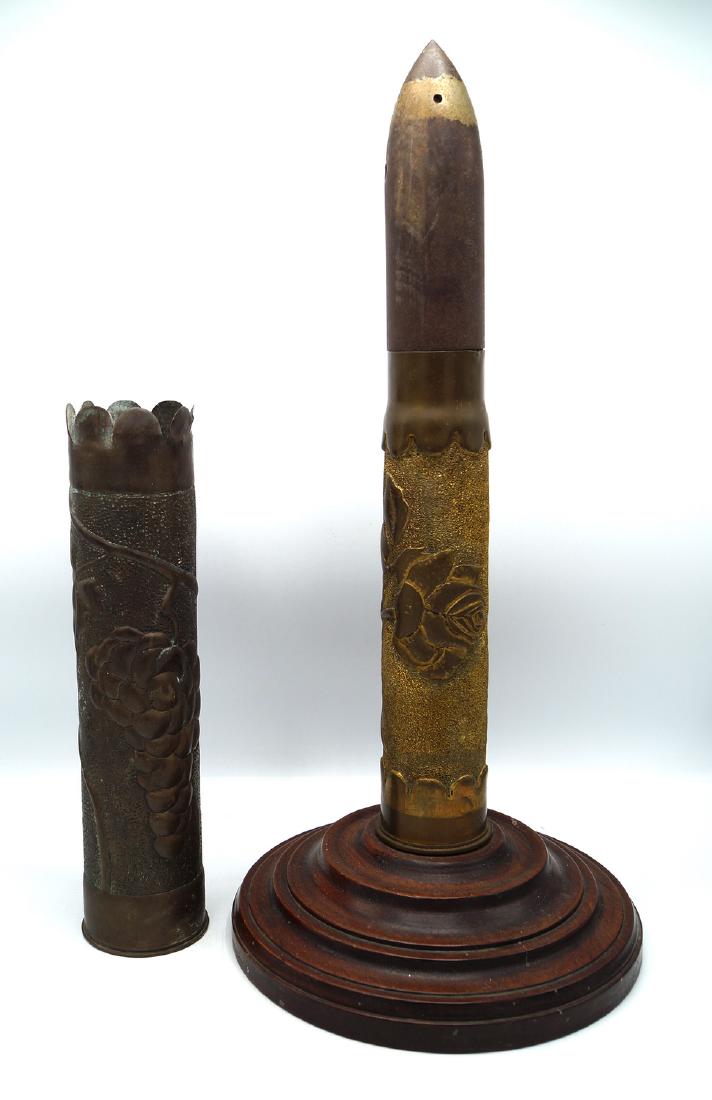 2 PCS. TRENCH ART (1 of 9)