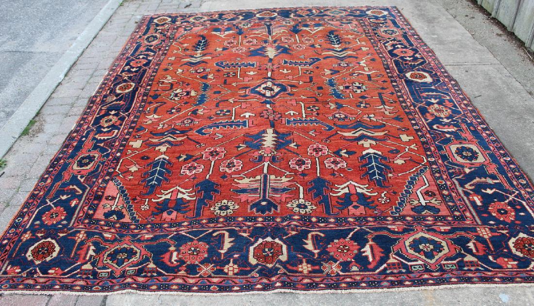 ANTIQUE KARAJA HERIZ 9'9 X 7'7 (1 of 5)
