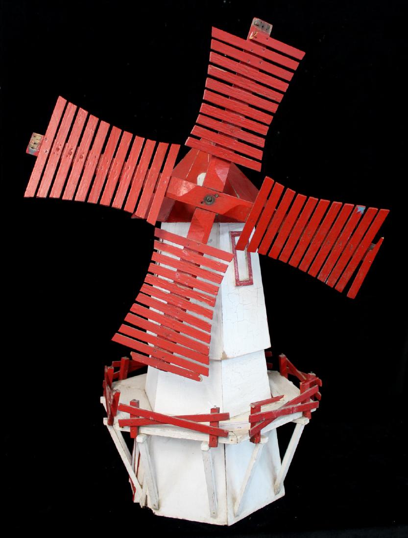 ANTHONY BARATTA: FOLK ART WINDMILL (1 of 7)