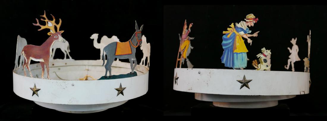 PR. METAL NURSERY RHYME FIXTURES 12.5"H 18" DIA. (1 of 13)