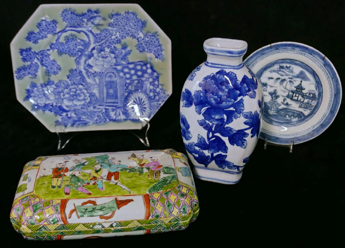GROUP 4 PCS. ASIAN PORCELAIN (1 of 10)