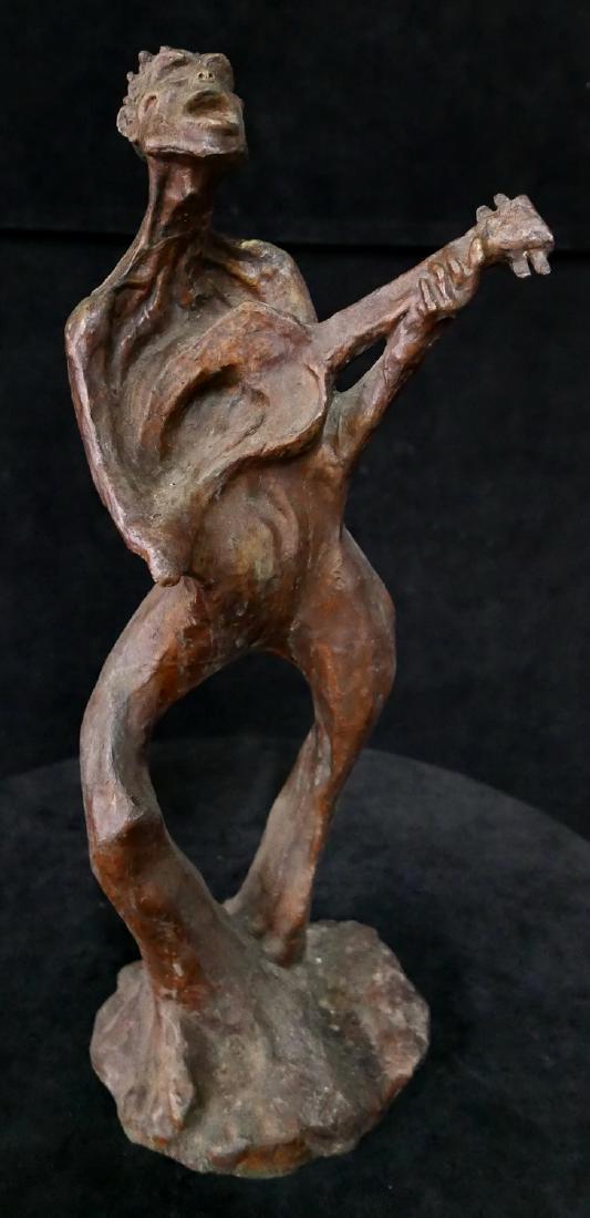 LIFSHITZ SGN. BRONZE "SONG TO LOVE" 21"H (E. LIFSHITZ (1 of 6)