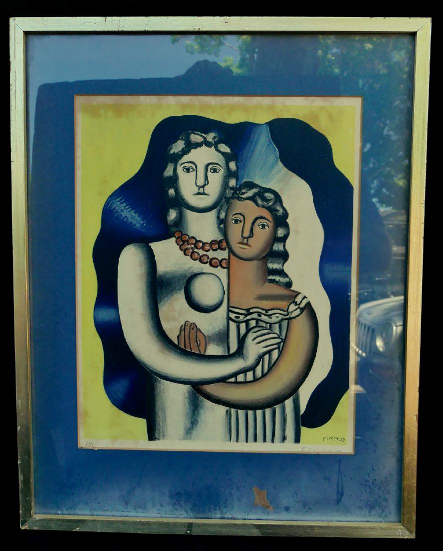 F. LEGER LITHOGRAPH "THE COUPLE" (1 of 5)