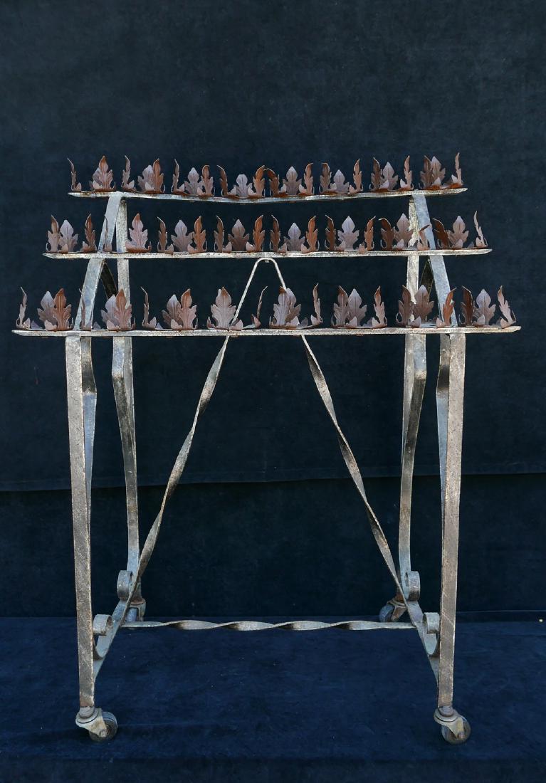 WROUGHT IRON DEVOTIONAL VOTIVE HOLDER (1 of 4)
