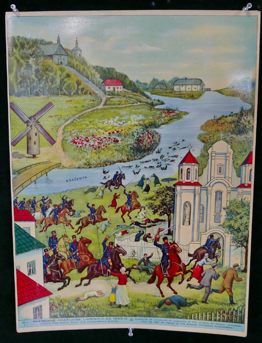 GROUP 5 PRINTS: MASSACRE OF CATHOLICS: GROUP 5 PRINTS: MASSACRE OF CATHOLICS 19X15"