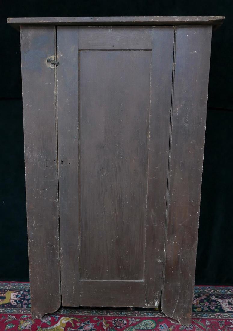 19TH C. PRIMATIVE JELLY CUPBOARD (1 of 8)