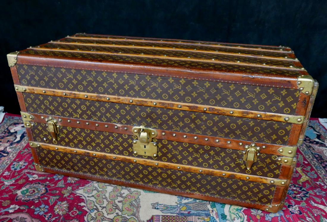 LOUIS VUITTON STEAMER TRUNK C. 1900 (1 of 12)