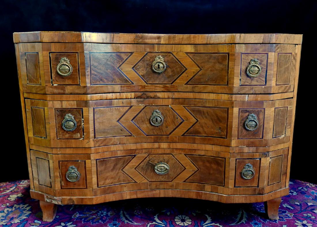 18TH C. GERMAN INLAID COMMODE (1 of 12)