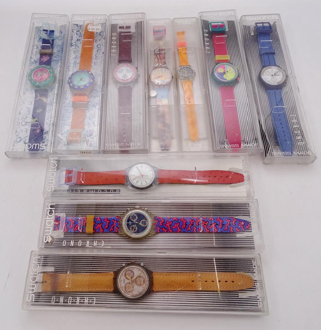 LOT 10 MINT IN BOX SWATCHES: LOT 10 MINT IN BOX SWATCHES (COLLECTION E. LIFSHITZ)