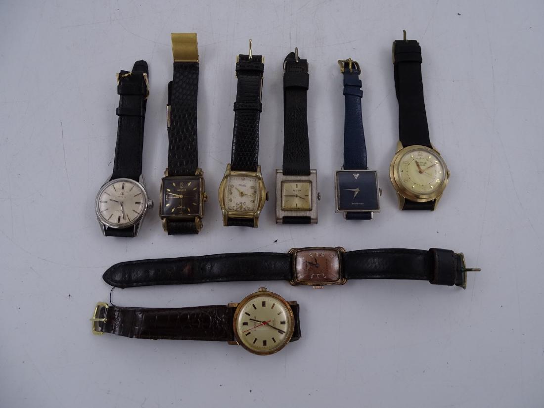 LOT 8 VINTAGE MENS WATCHES (1 of 4)