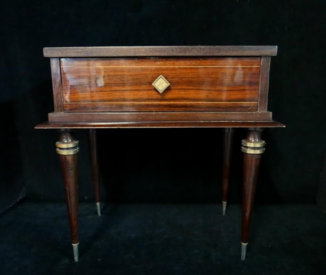 1950's MACASSAR OCCASIONAL TABLE (1 of 4)