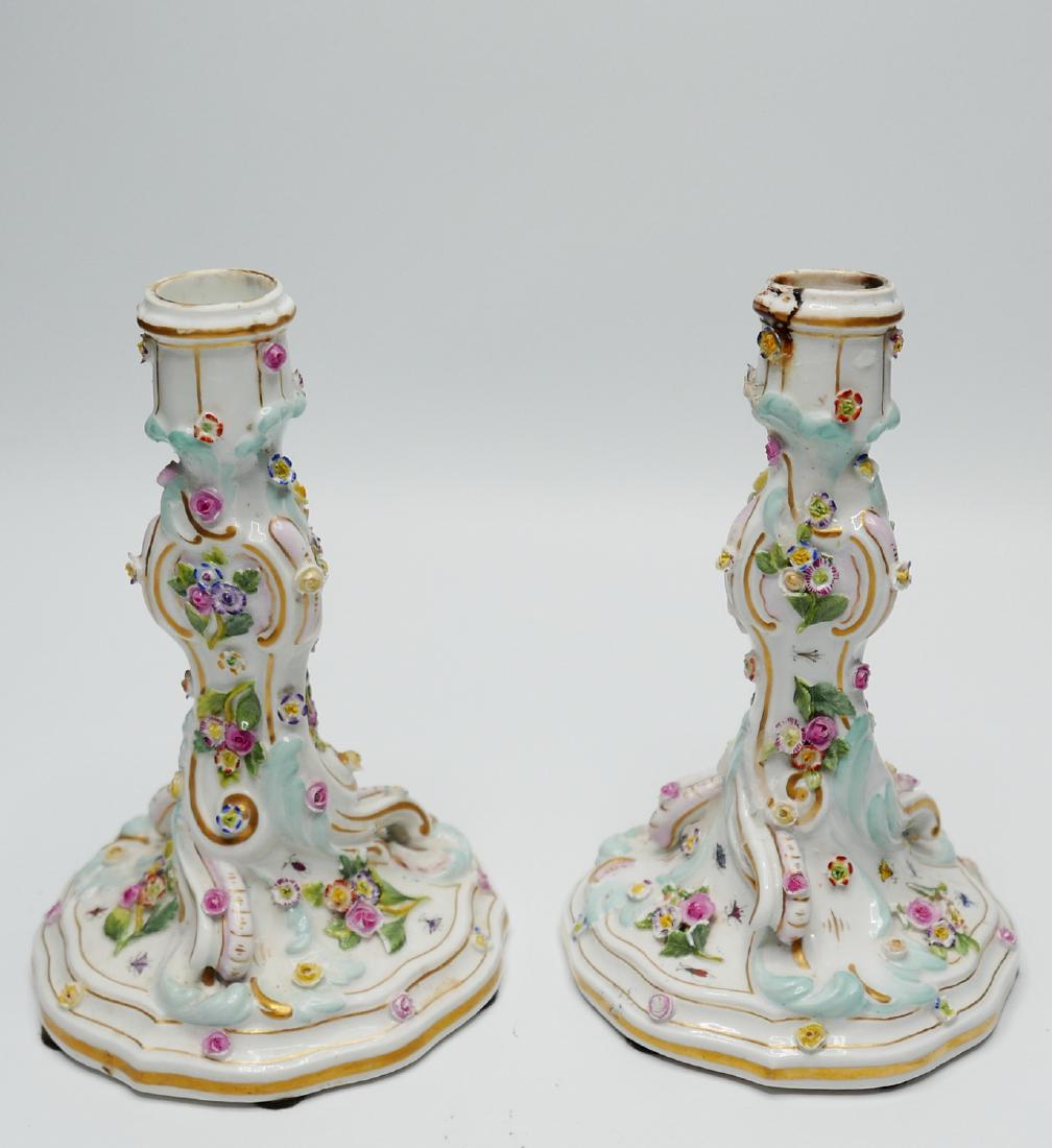 PR. MEISSEN CANDLESTICKS (1 of 4)