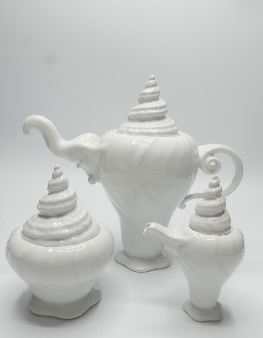 ROYAL COPENHAGEN PORCELAIN TRITON TEASET (1 of 5)