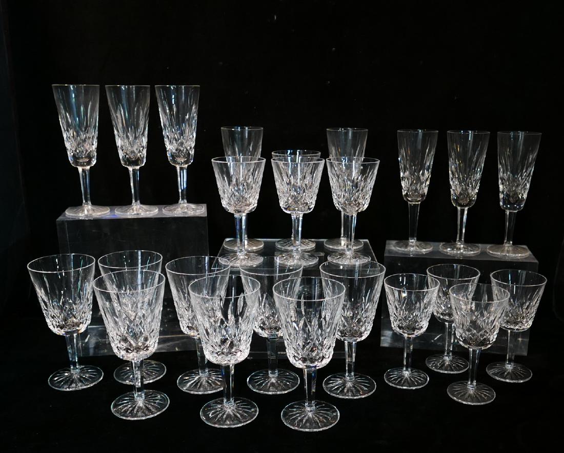 24 WATERFORD CRYSTAL GLASSES