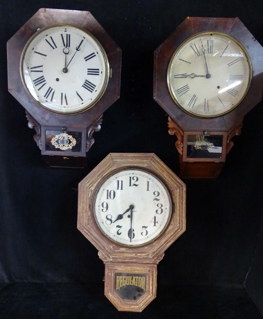 3 19TH C. SCHOOL HOUSE REGULATORS (1 of 10)