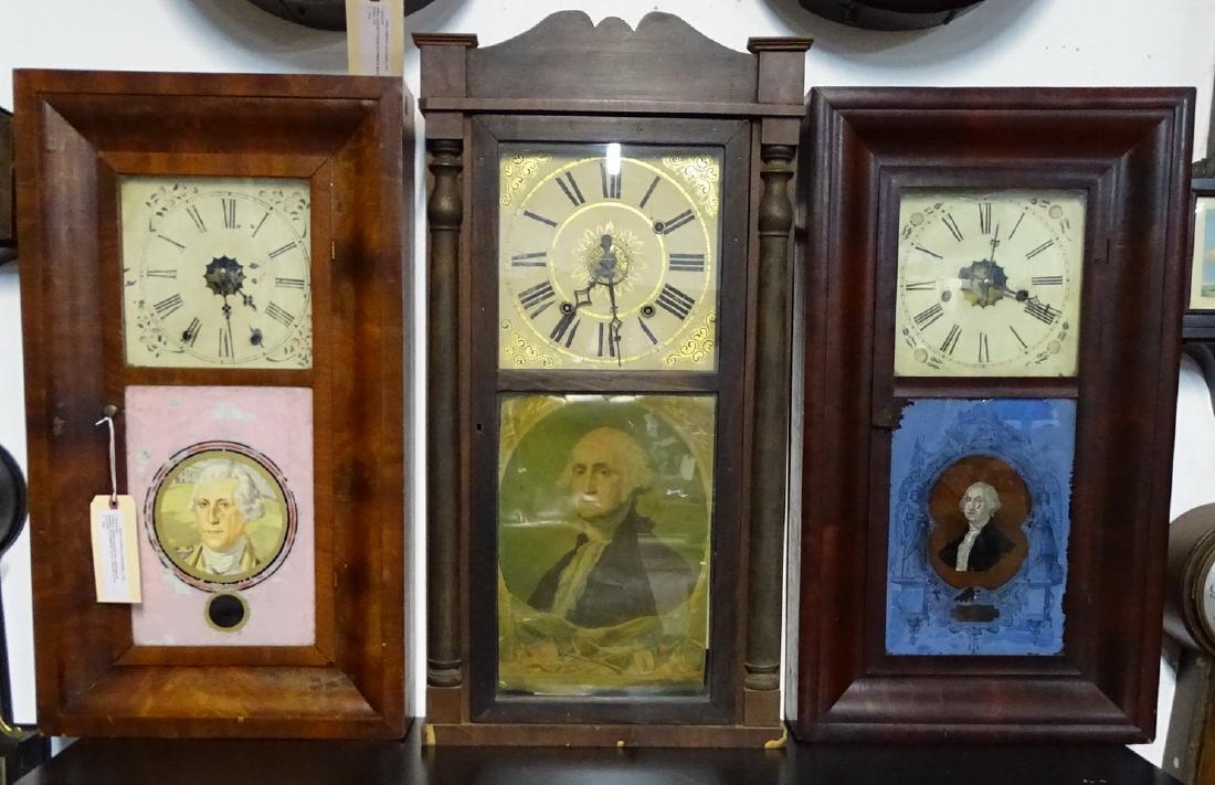 3 19TH C. OGEE CLOCKS (1 of 9)