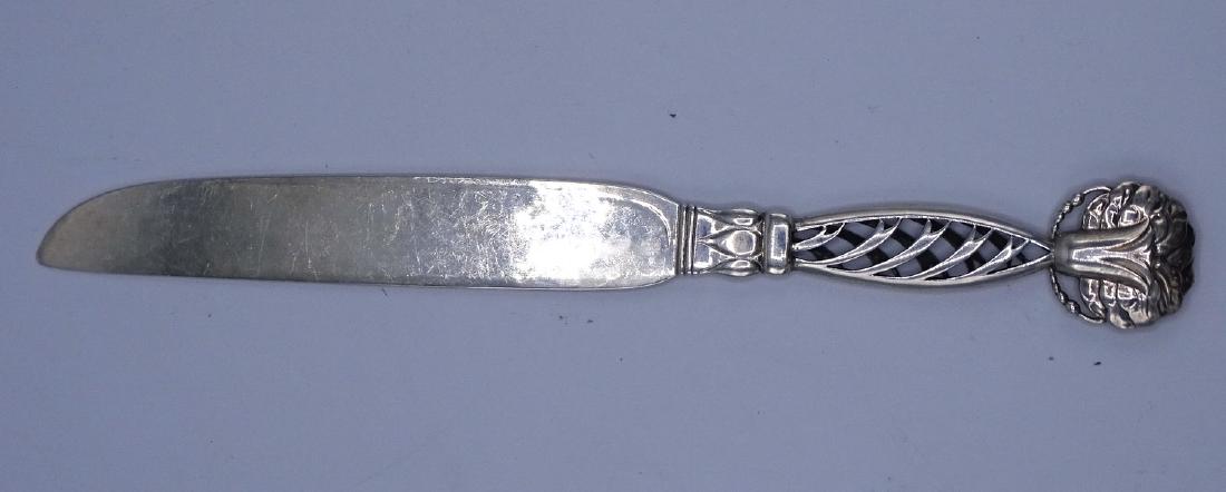 GEORG JENSEN LOTUS PATTERN KNIFE (1 of 3)