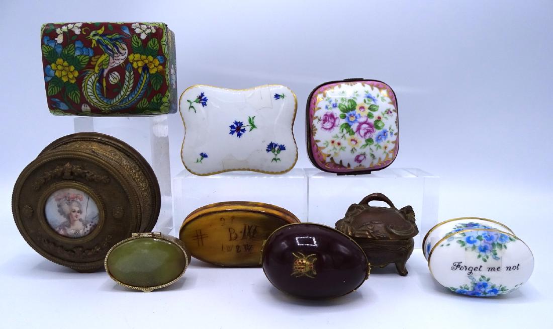 GROUP 9 ASSORTED BOXES INC. CLOISONNE (1 of 8)