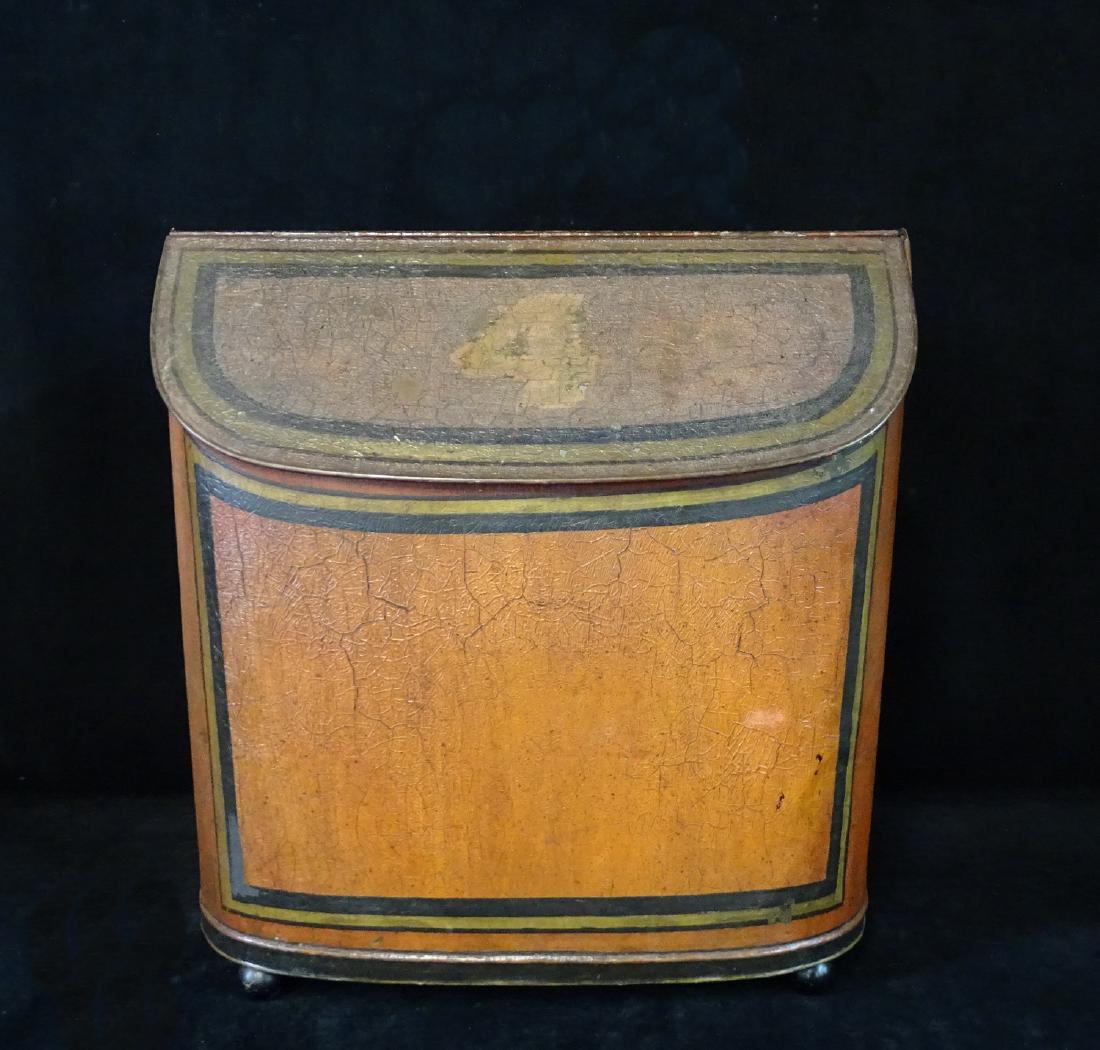 DECORATED METAL BIN (1 of 7)