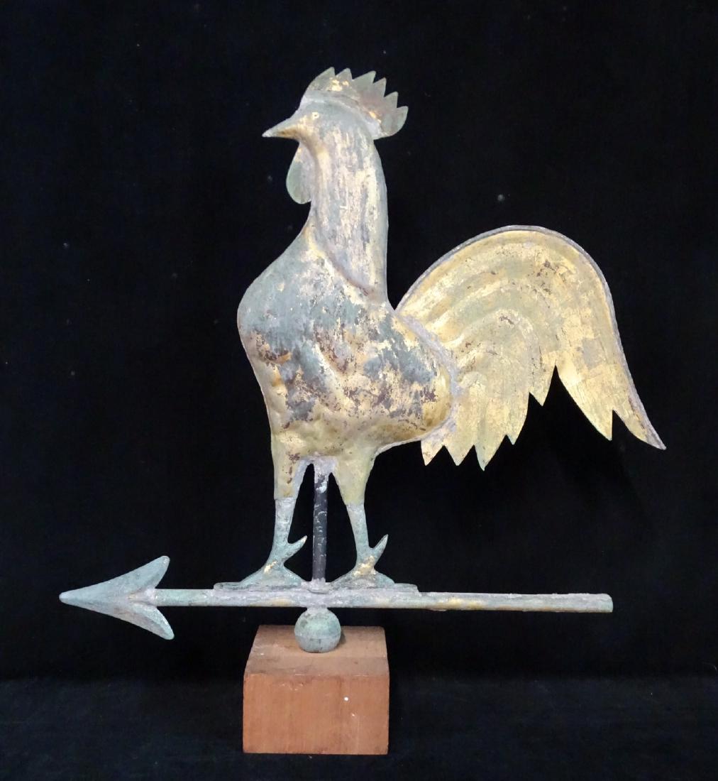 19TH C. ROOSTER WEATHERVANE (1 of 4)