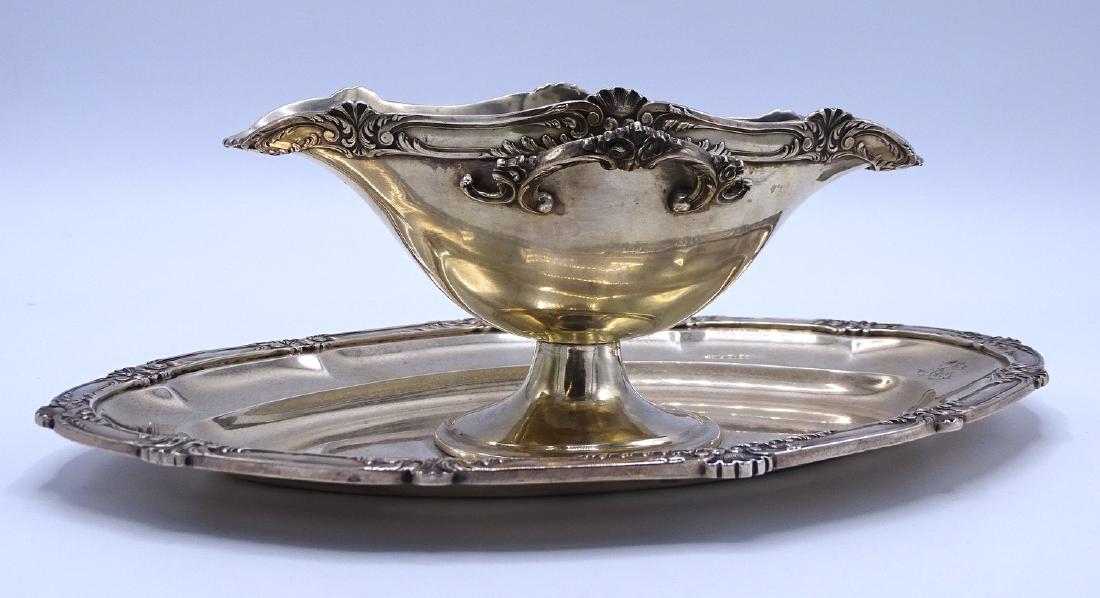 FRENCH 900 SILVER GRAVY BOAT (1 of 3)